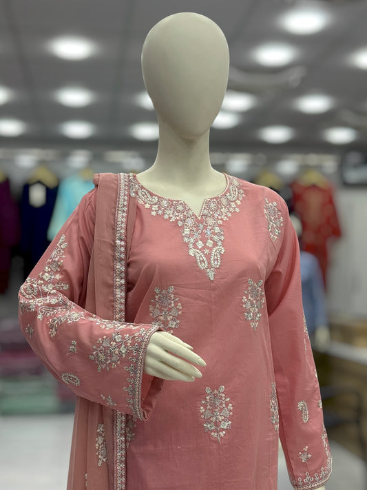 Moon Light Exclusive Lawn L82-A | Stitched | 3 Piece