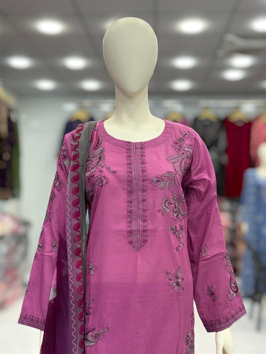 Noor-e-Gul Exclusive Lawn L94 | Stitched | 3 Piece