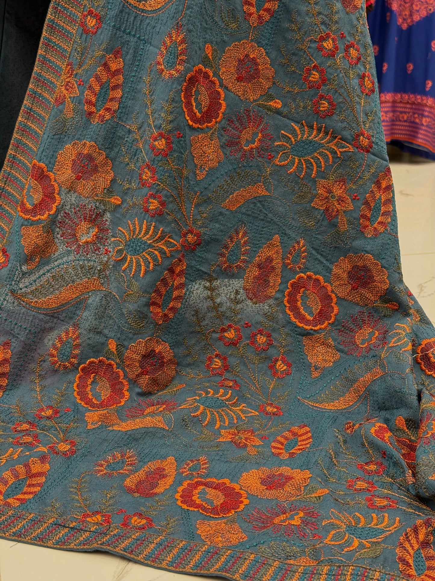 Embroidered Zinc | HE-25B | 3 Piece | Stitched