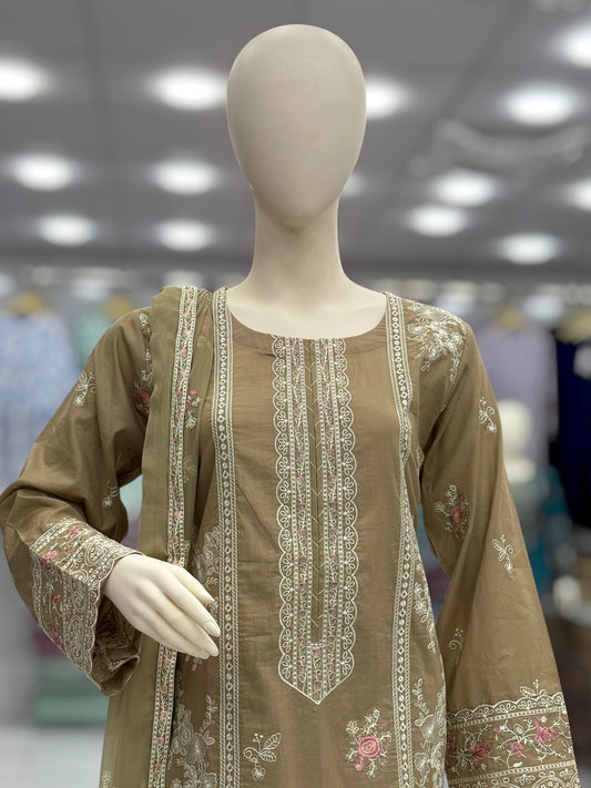 Chanbeli Exclusive Lawn L75-B | Stitched | 3 Piece