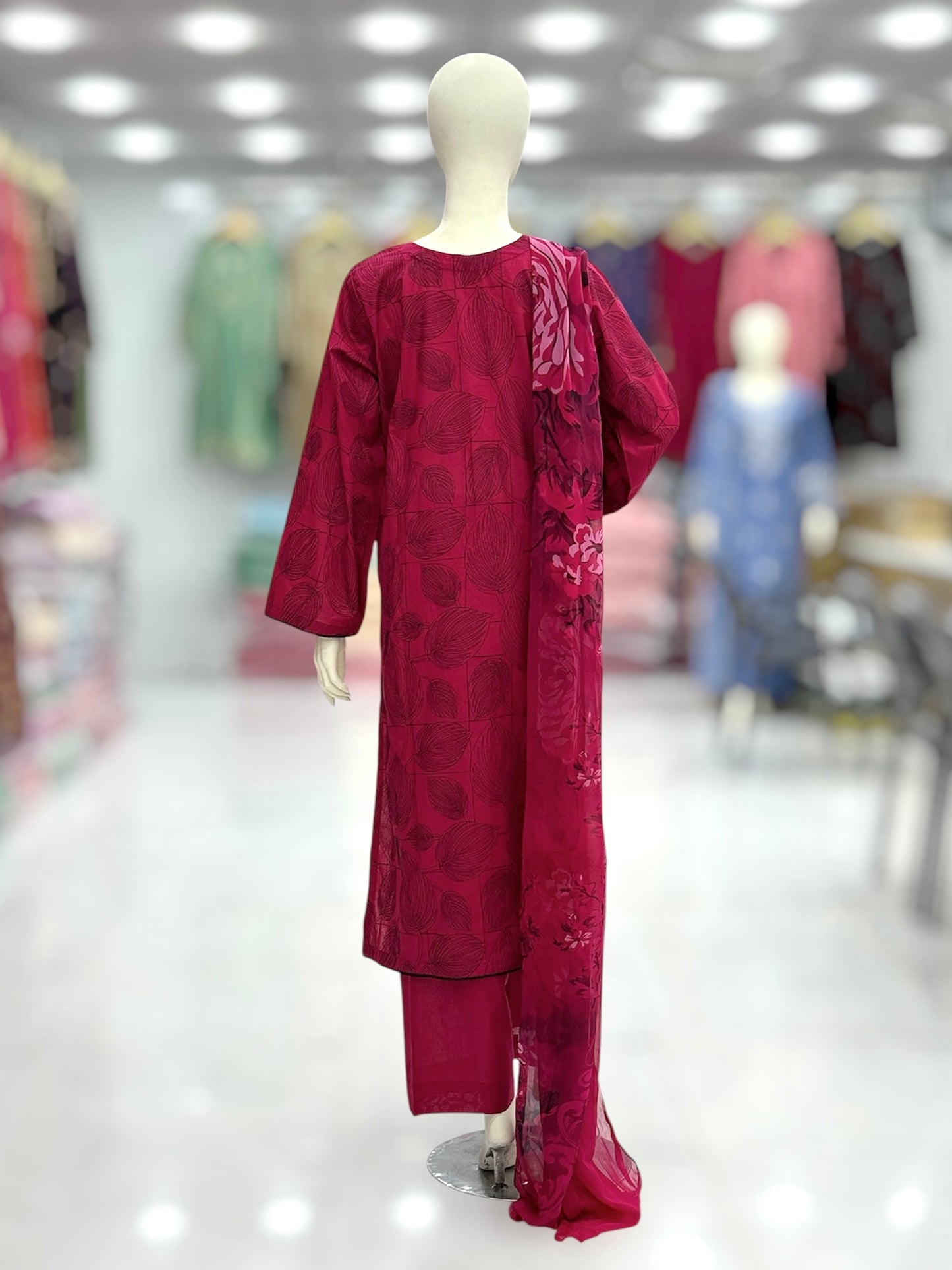 Black Leaf Exclusive Lawn L92-A | Stitched | 3 Piece