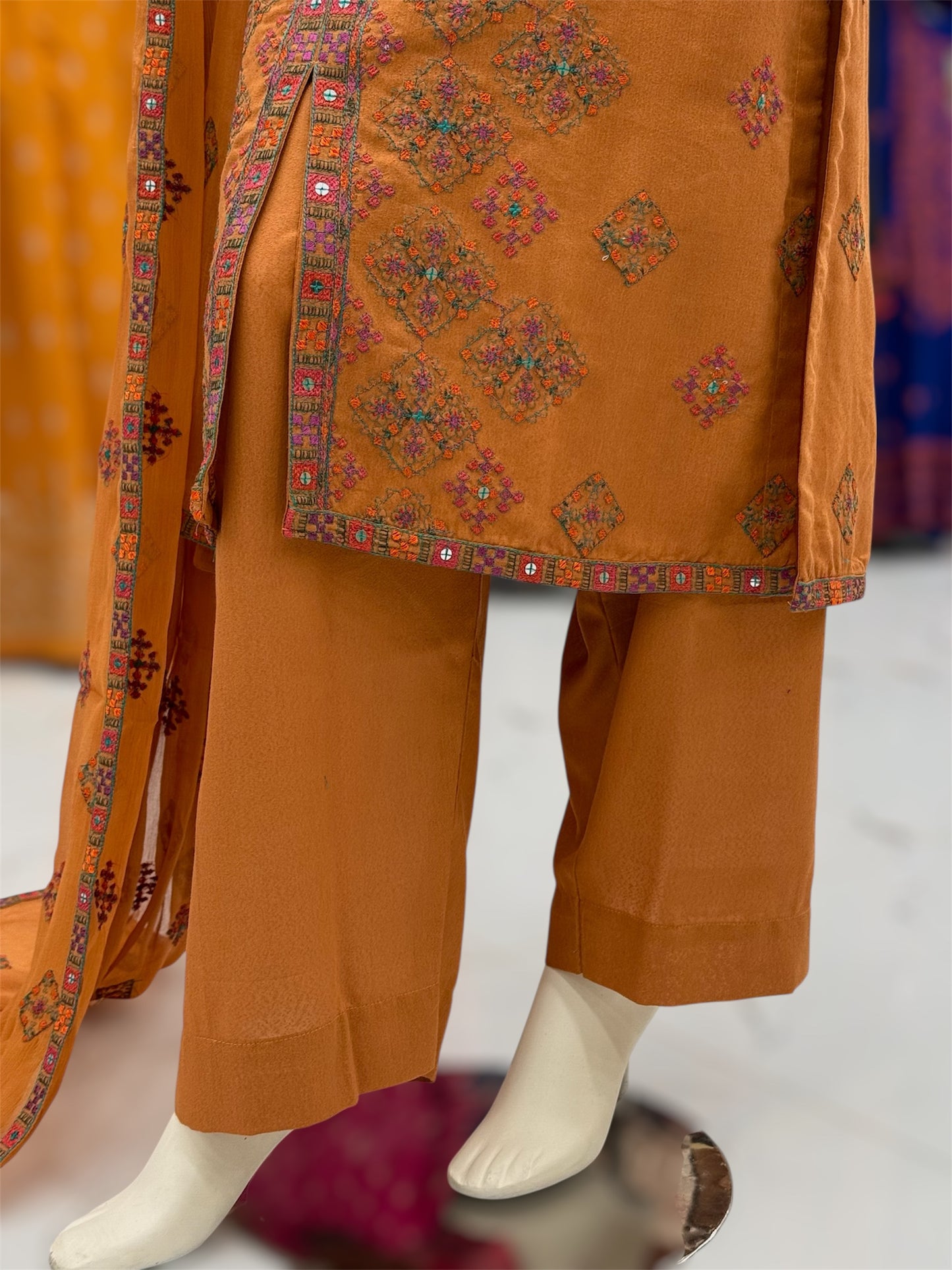 Egyptian Glamour Beige 88-A | Stitched | 3 Piece