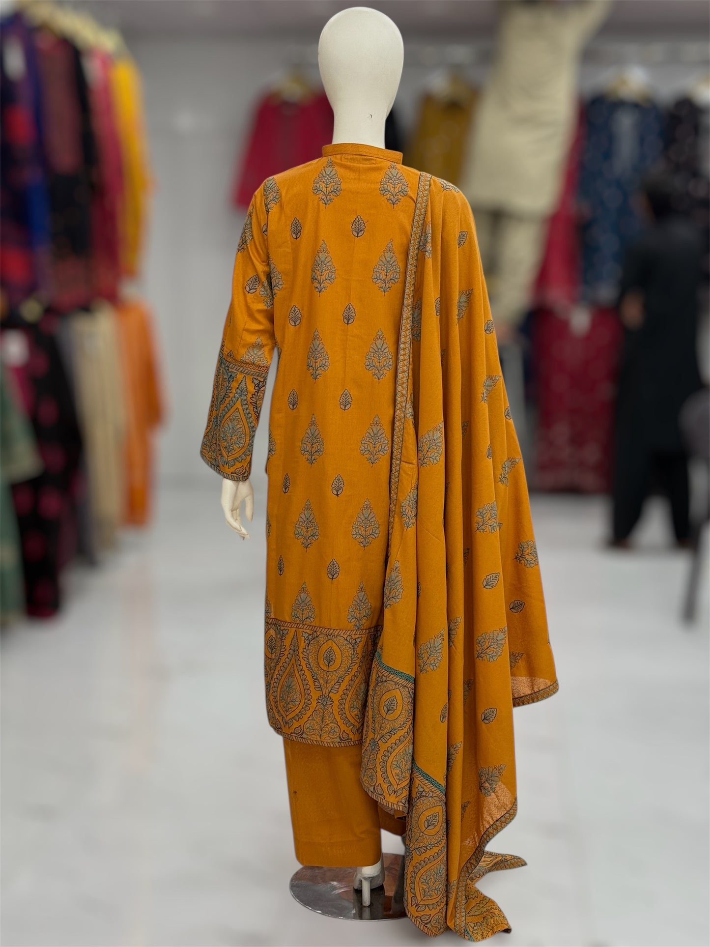 Amber Heritage Embroiderd Karandi | 59-A | 3 Piece | Stitched