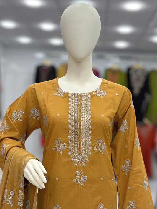 Meher-e-Zari Lawn L40-B | Stitched | 3 Piece