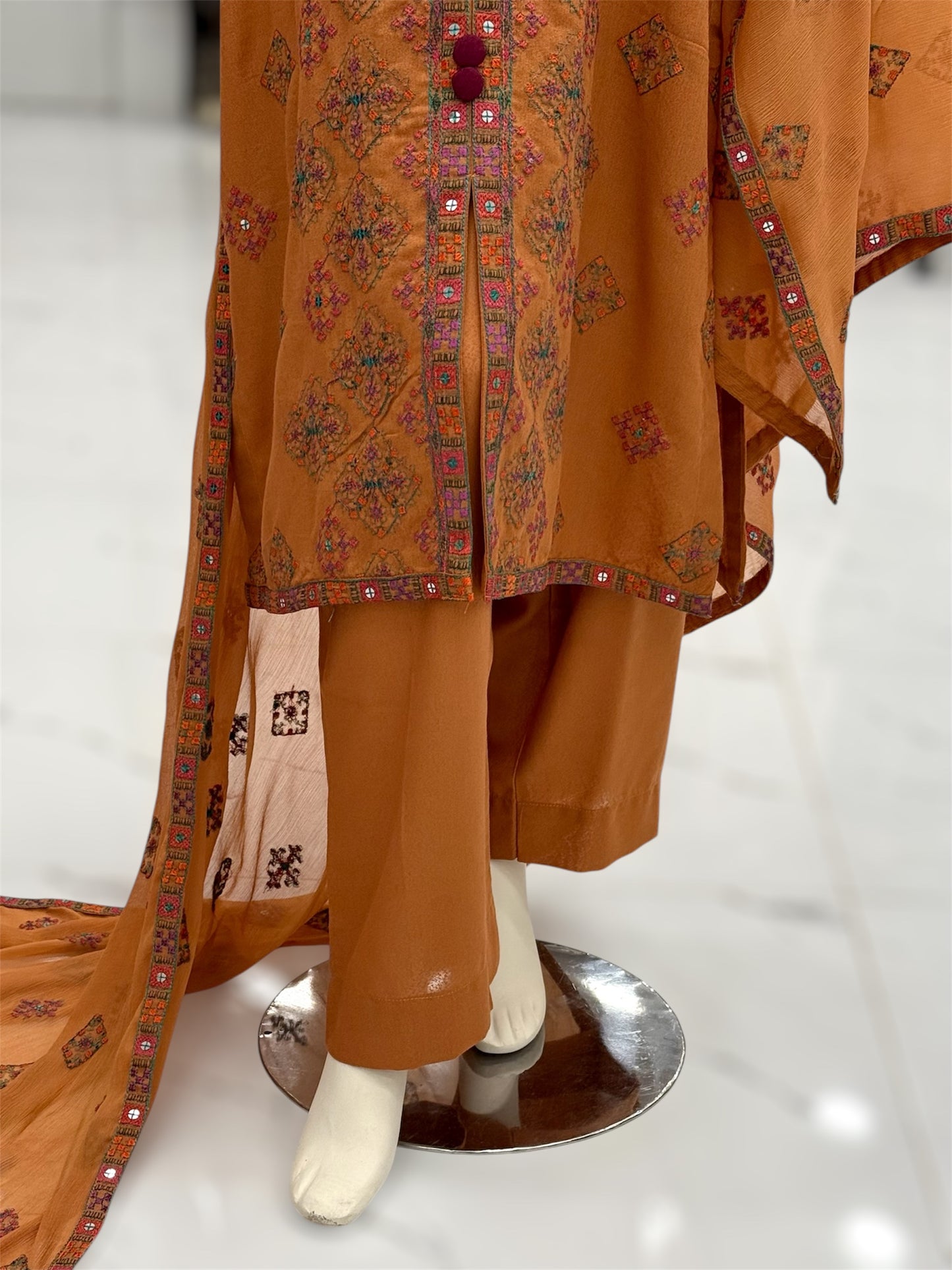 Egyptian Glamour Beige 88-A | Stitched | 3 Piece