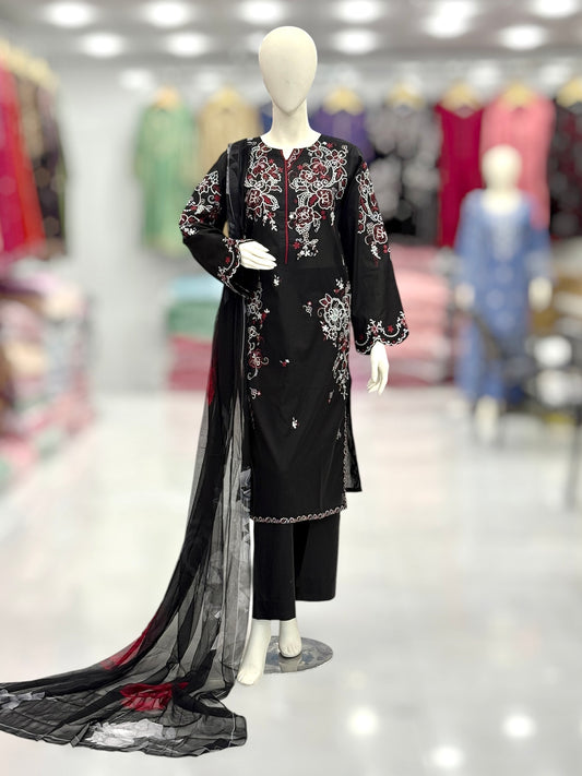 Silver Rose Exclusive Lawn L93 | Stitched | 3 Piece