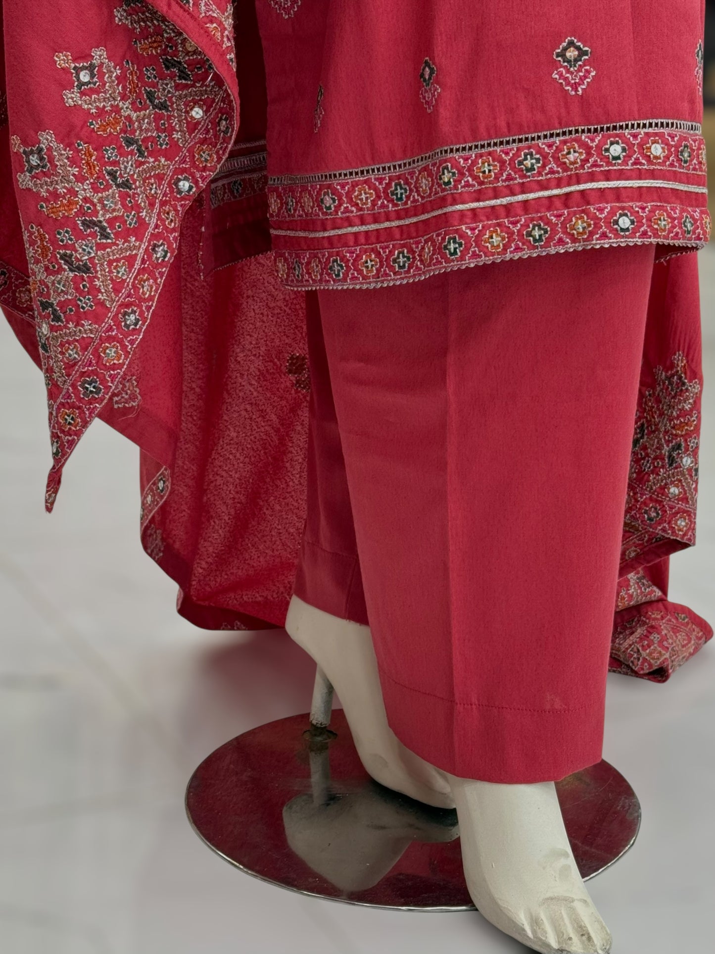 Sequence Embroidered Pink-115 | Stitched | 3 Piece