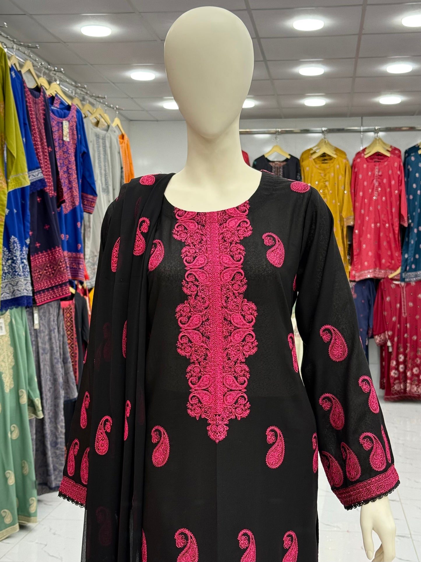 Fusion Black 88-B | Stitched | 3 Piece