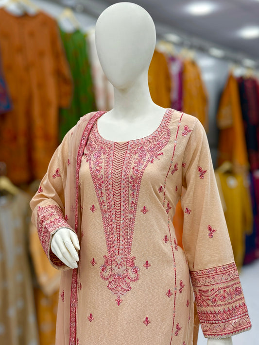 Orchid Karandi 99-B | Stitched | 3 Piece