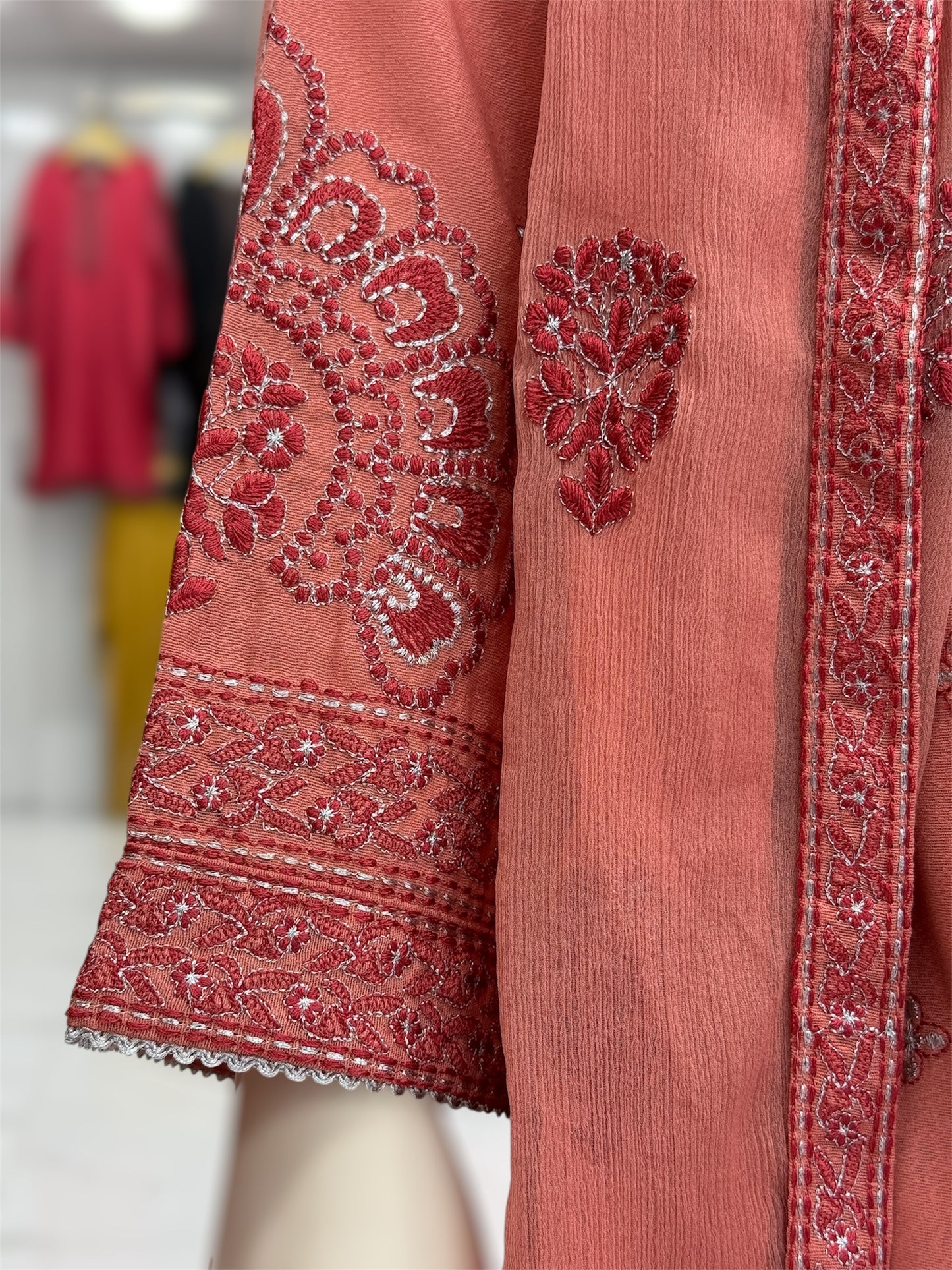 Mortaj Peach 92-B | Stitched | 3 Piece