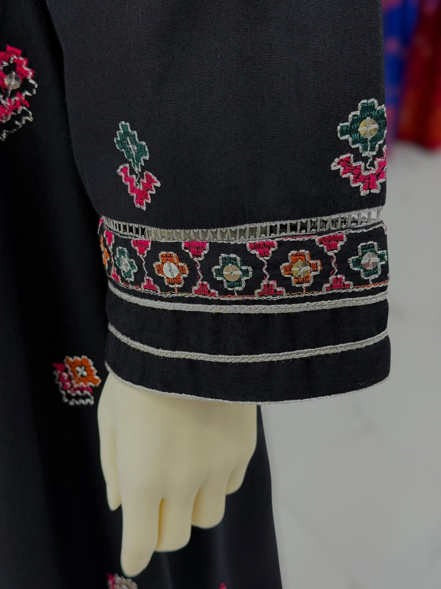 Sequence Embroidered Black-115 | Stitched | 3 Piece
