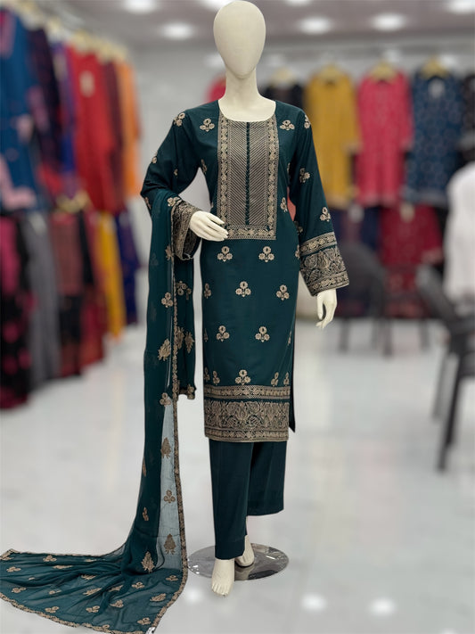 Blossom Mongia 91-B| Stitched | 3 Piece