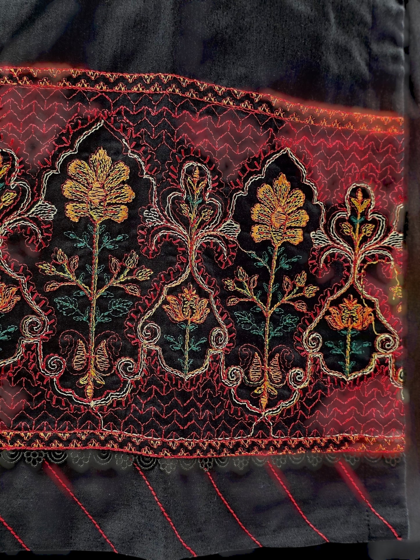 Embroidered Black EKP-105 | 3 Piece | Stitched