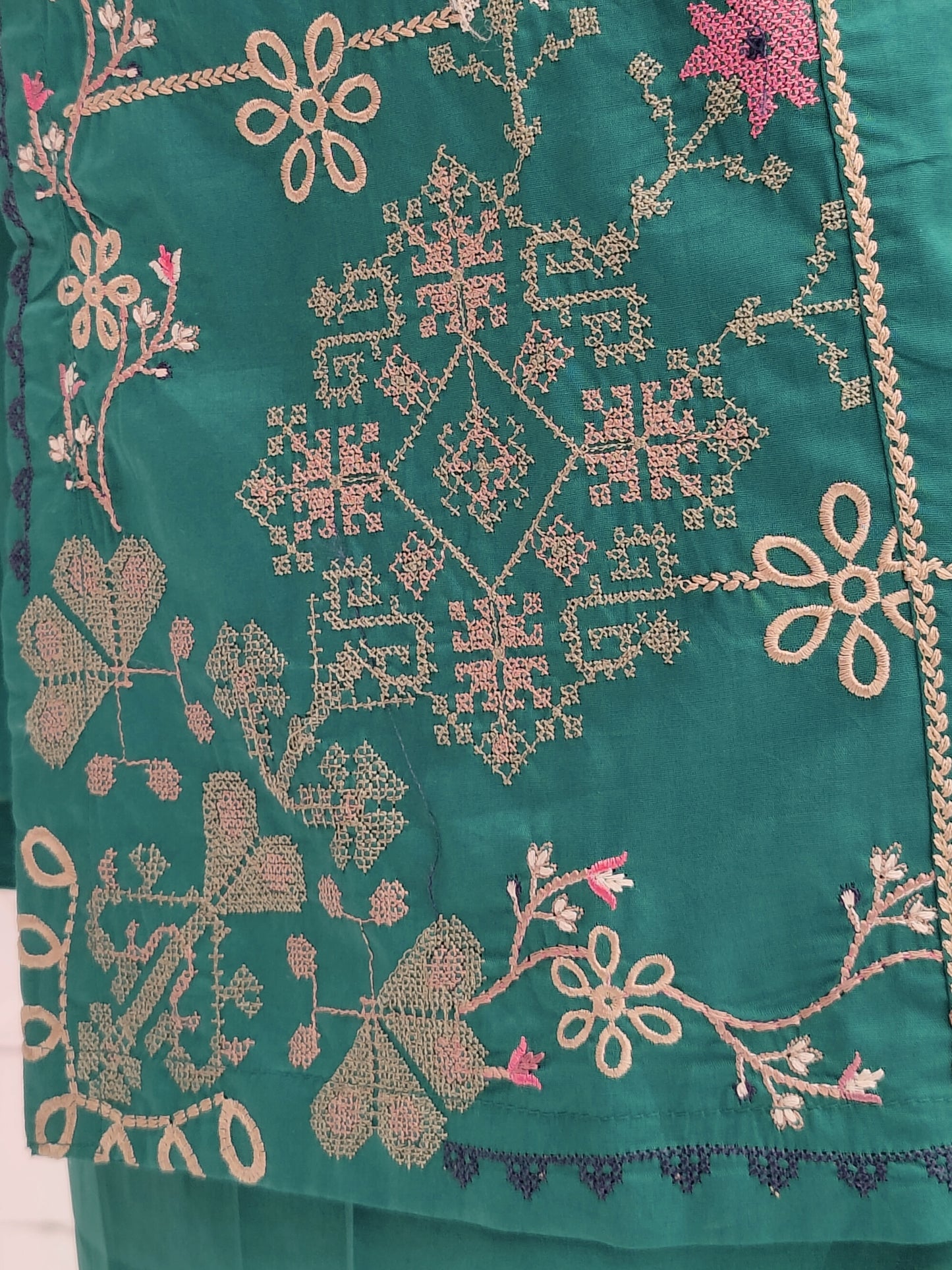 Embroidered Sea Green V595A | Stitched | 3 Piece