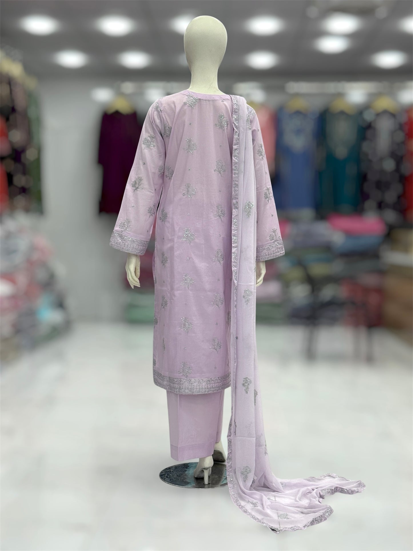Meher-e-Zari Exclusive Lawn L78-D | Stitched | 3 Piece