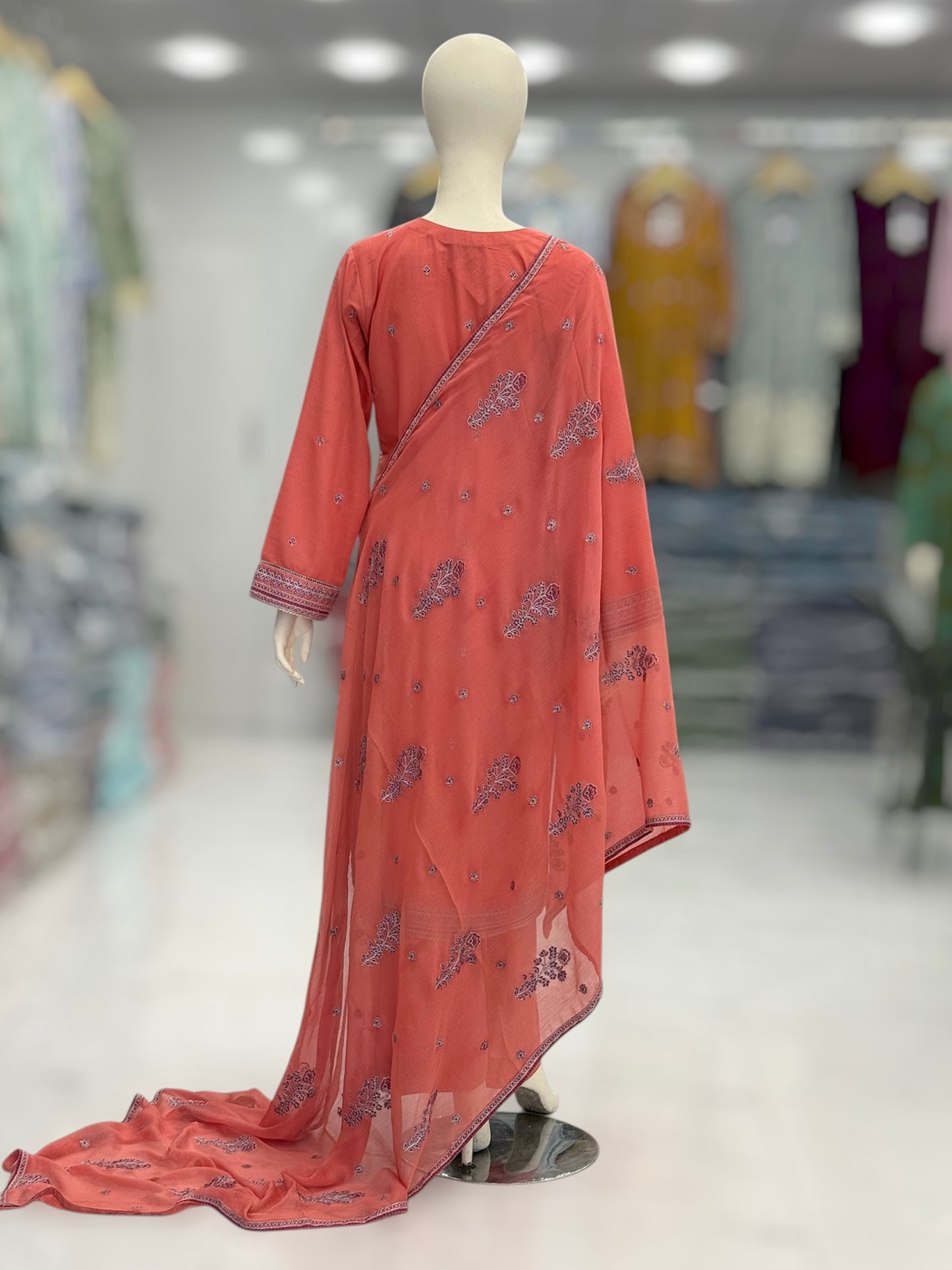 Sona Chandi Lawn Karandi K59-A | Stitched | 3 Piece
