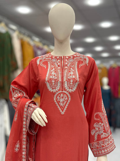 Vintage Karandi 96-C | Stitched | 3 Piece