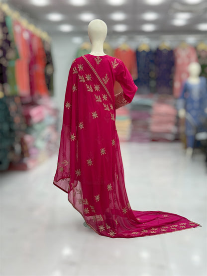 Nigaar Exclusive Lawn L89-C | Stitched | 3 Piece
