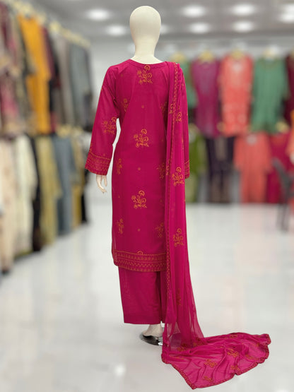 Nayab Lawn Karandi K50-A | Stitched | 3 Piece