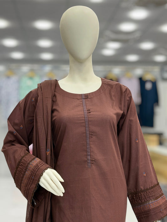 Zareen Jacquard Lawn L-65 | Stitched | 3 Piece