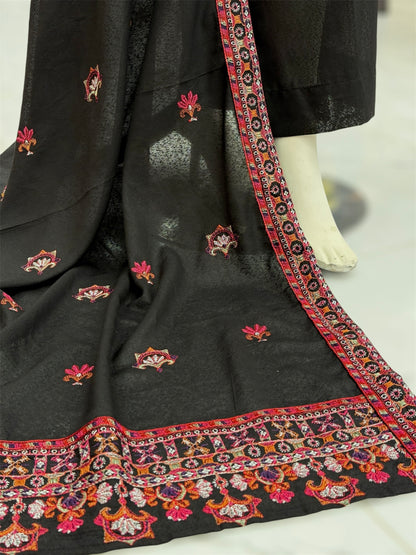 Blooming Desert  Embroiderd Karandi | 60-B | 3 Piece | Stitched