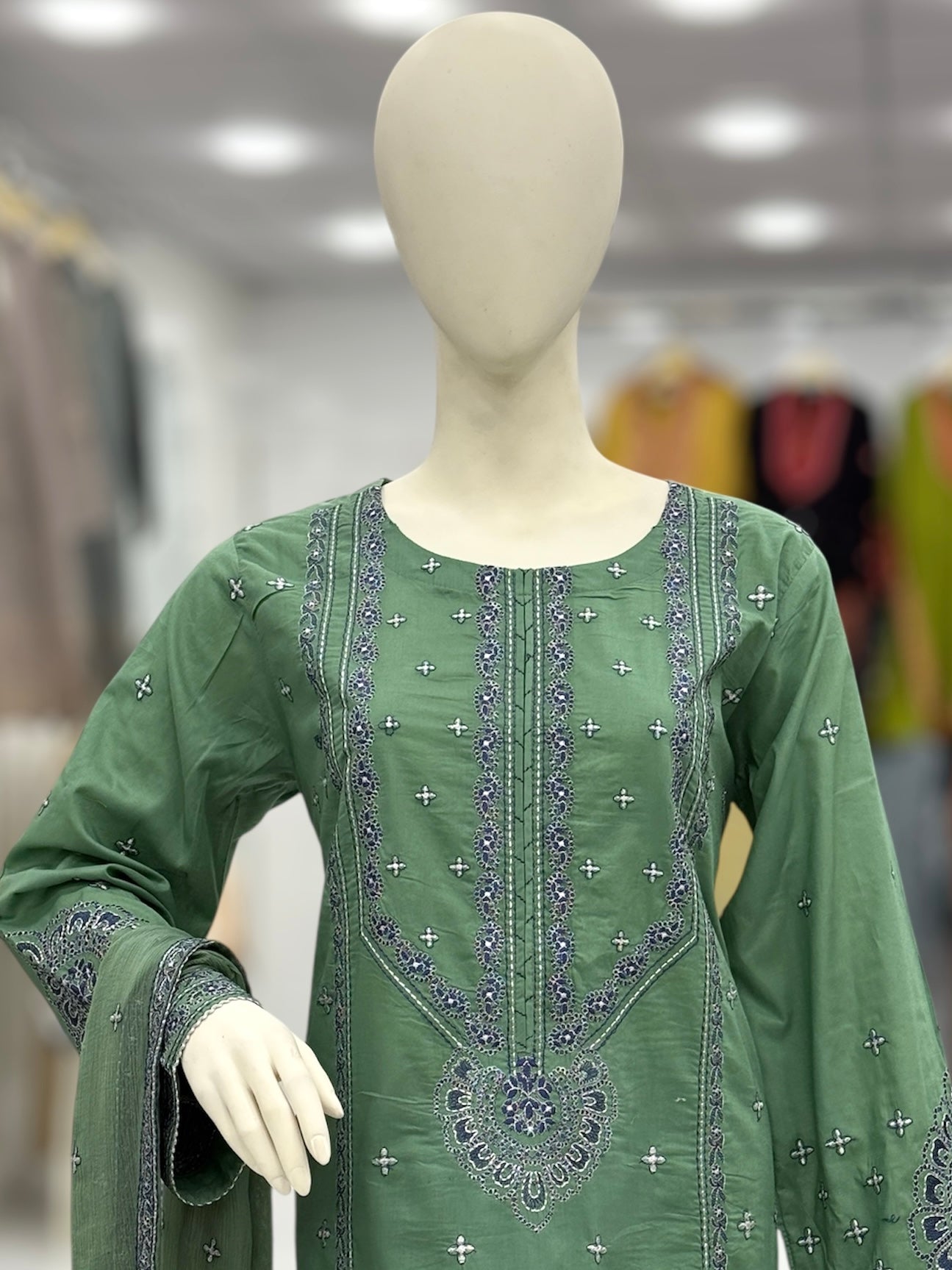 Mortaaj Lawn L38-B | Stitched | 3 Piece
