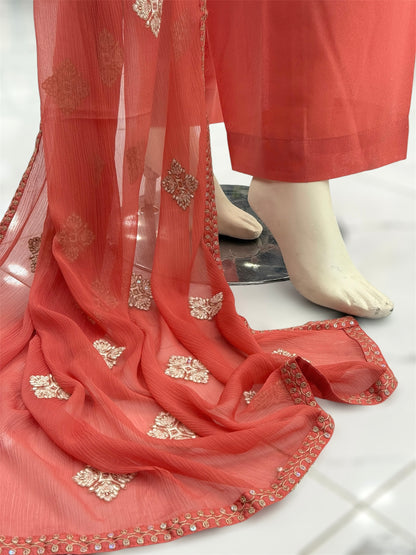 Majestic Lawn Karandi K47-A | Stitched | 3 Piece