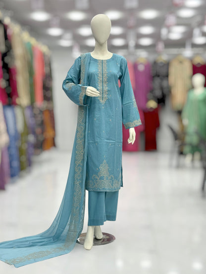 Summer Glaze Exclusive Lawn L101-B | Stitched | 3 Piece