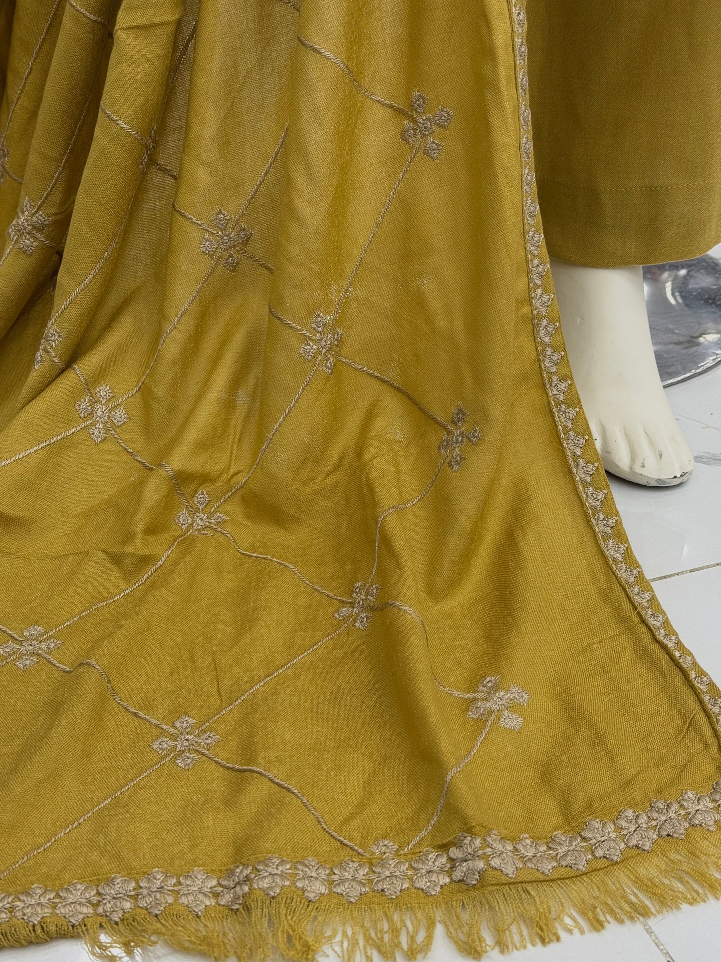 Crown Leather Peach 212-B | Stitched | 3 Piece