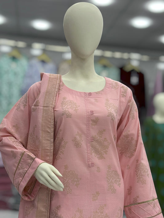 Zareen Jacquard Lawn L-63 | Stitched | 3 Piece