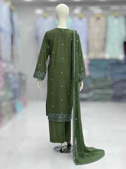 Maahi Lawn Karandi K60-C | Stitched | 3 Piece