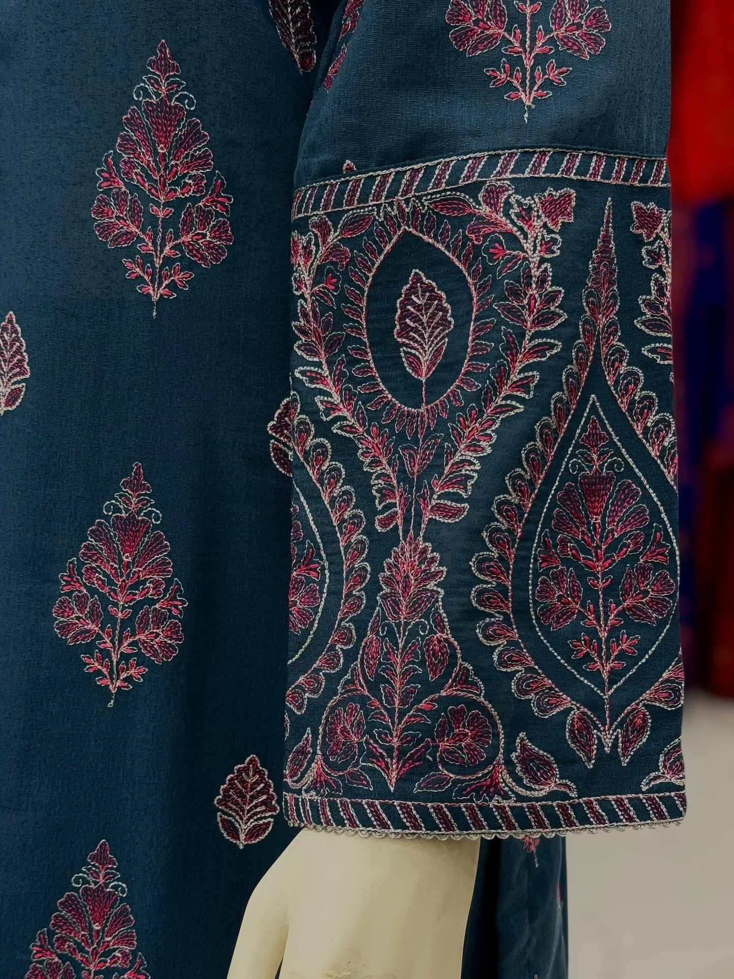 Embroidered Zinc CHL-85C | 3 Piece | Stitched