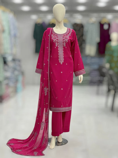 Sona Chandi Lawn Karandi K59-B | Stitched | 3 Piece