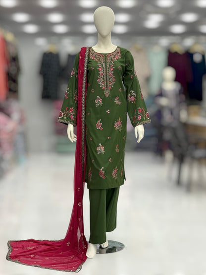 Gulrang Exclusive Lawn L76-D | Stitched | 3 Piece