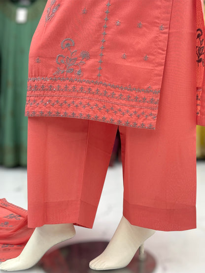 Nayab Lawn Karandi K50-B | Stitched | 3 Piece