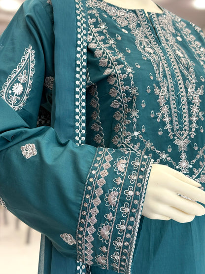 Rivaaj Exclusive Lawn L83-C | Stitched | 3 Piece