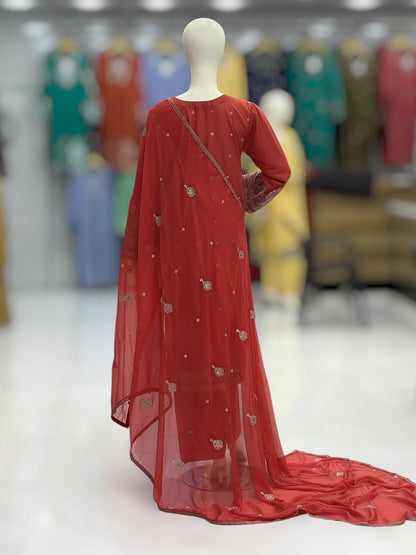 Dilkash Lawn Karandi K166-D | Stitched | 3 Piece