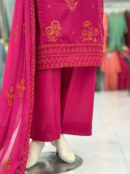 Nayab Lawn Karandi K50-A | Stitched | 3 Piece