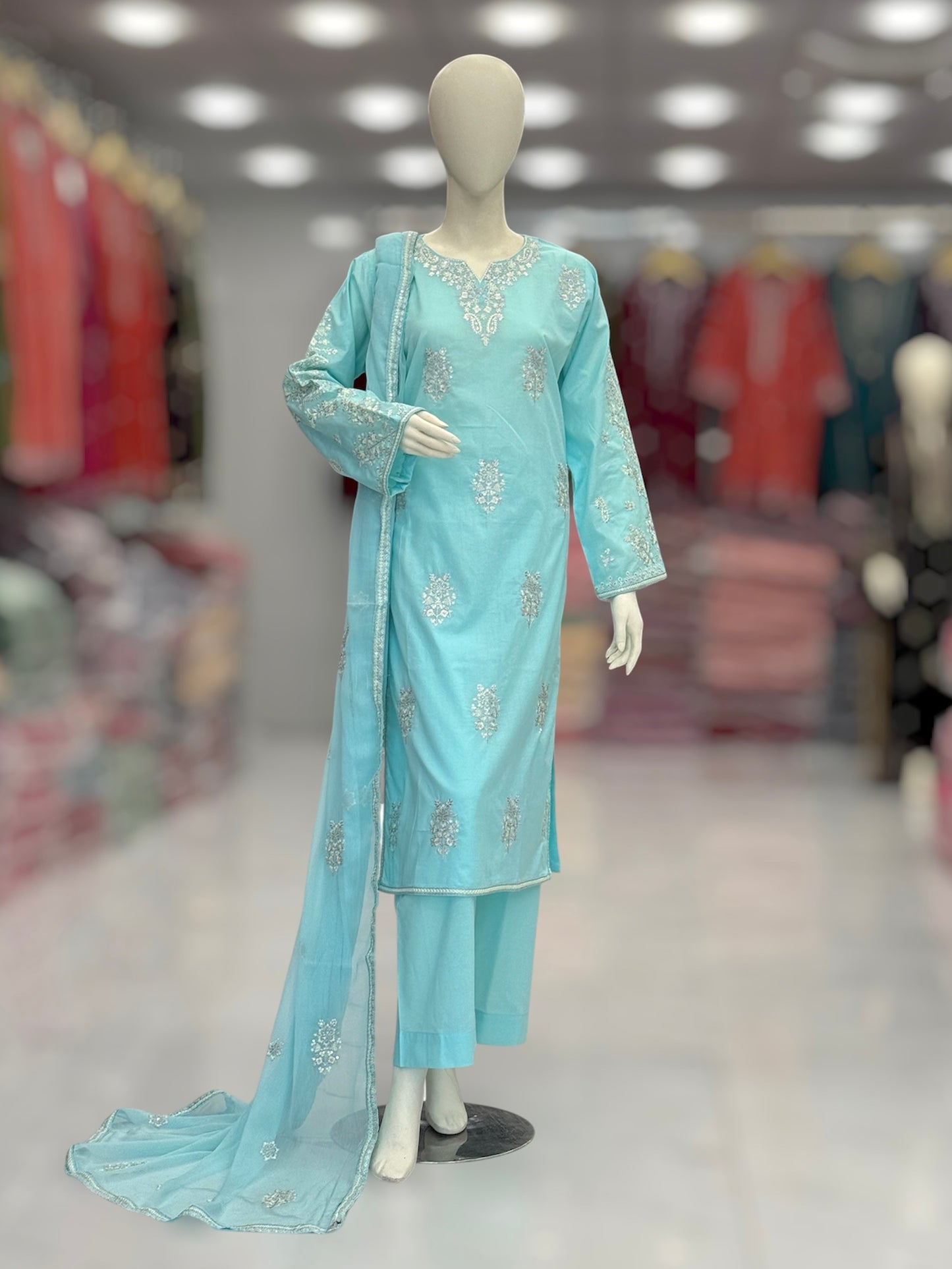 Moon Light Exclusive Lawn L82-E | Stitched | 3 Piece