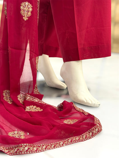 Mortaj Exclusive Lawn L81-A | Stitched | 3 Piece
