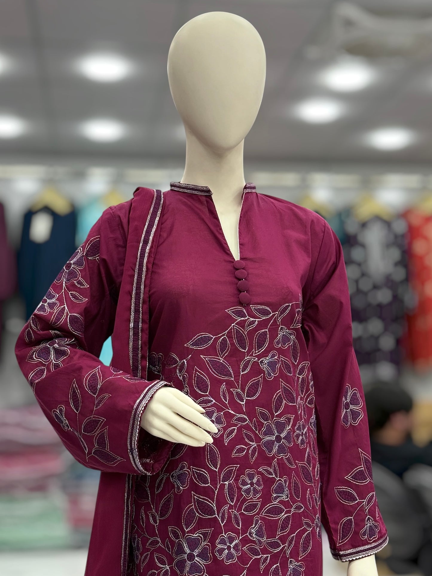 Andaaz Exclusive Lawn L84-A | Stitched | 3 Piece