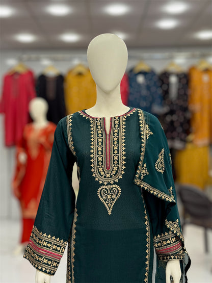 Golden Threads Mongia Karandi 89-B | Stitched | 3 Piece