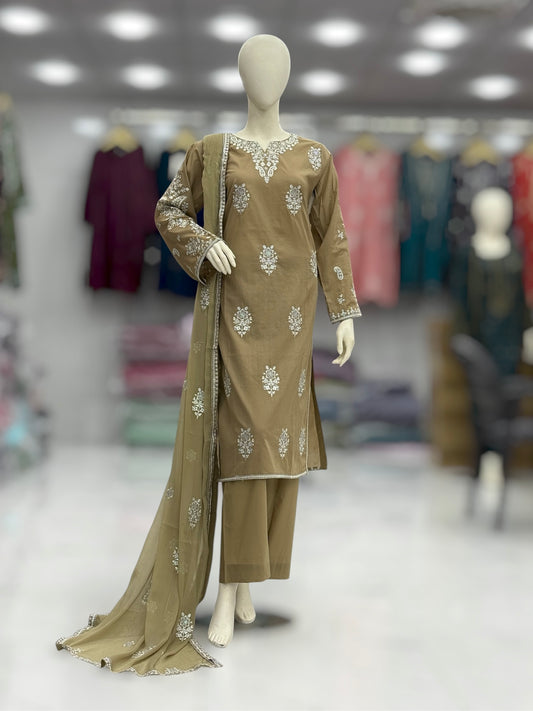 Moon Light Exclusive Lawn L82-B | Stitched | 3 Piece