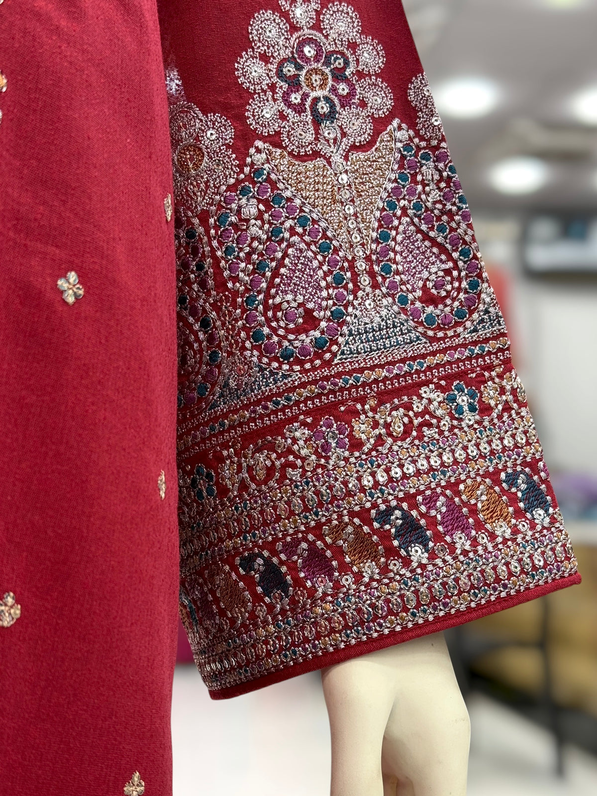 Dilkash Lawn Karandi K166-C | Stitched | 3 Piece