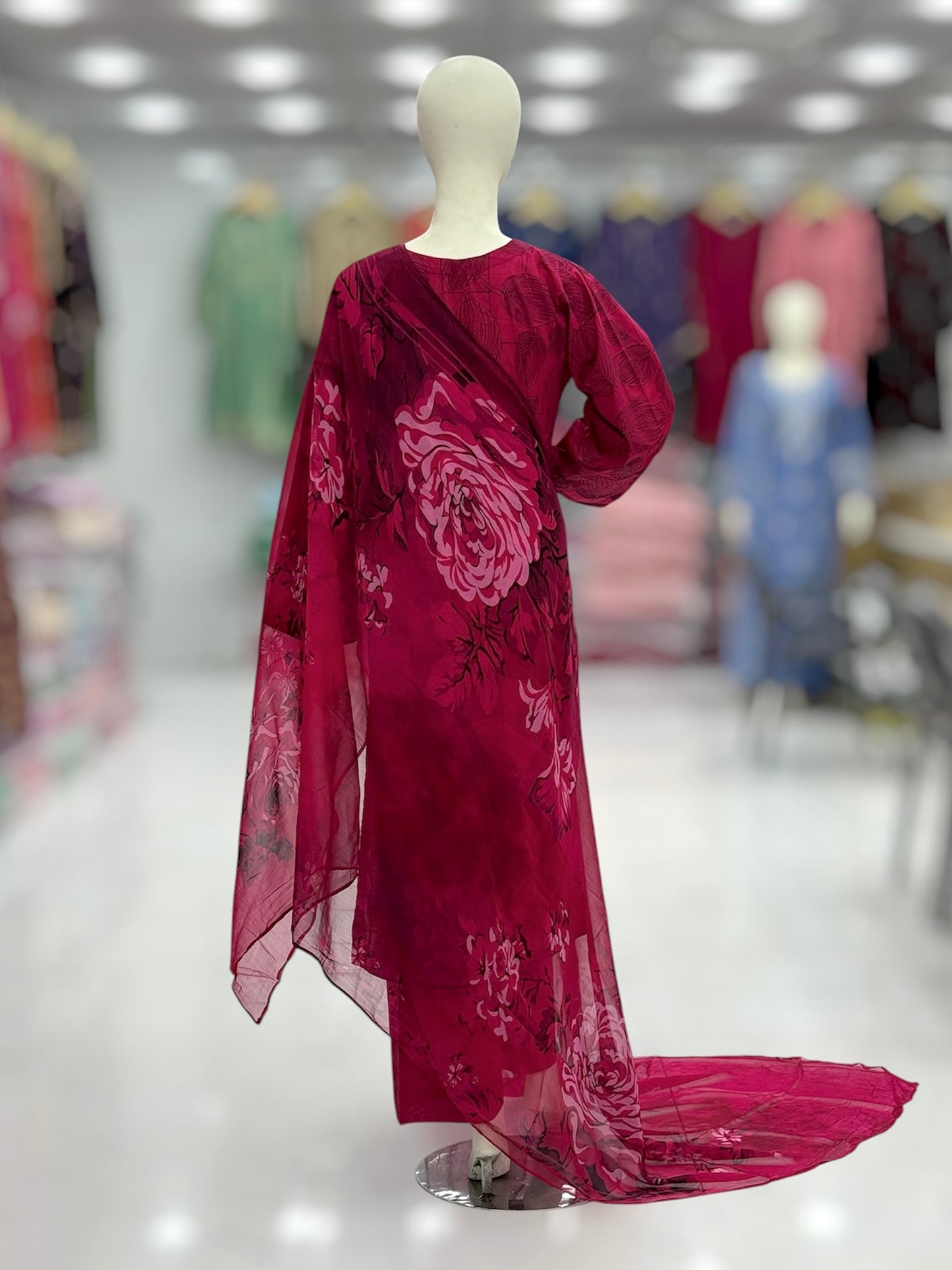 Black Leaf Exclusive Lawn L92-A | Stitched | 3 Piece