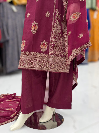 Bahar-e-subh Marjanda 87-A | Stitched | 3 Piece