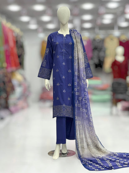 Imperial Exclusive Lawn L99-B | Stitched | 3 Piece