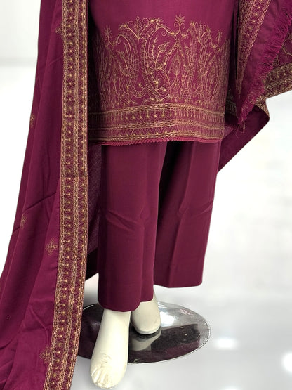 Gulistan Leather Peach 208-C | Stitched | 3 Piece