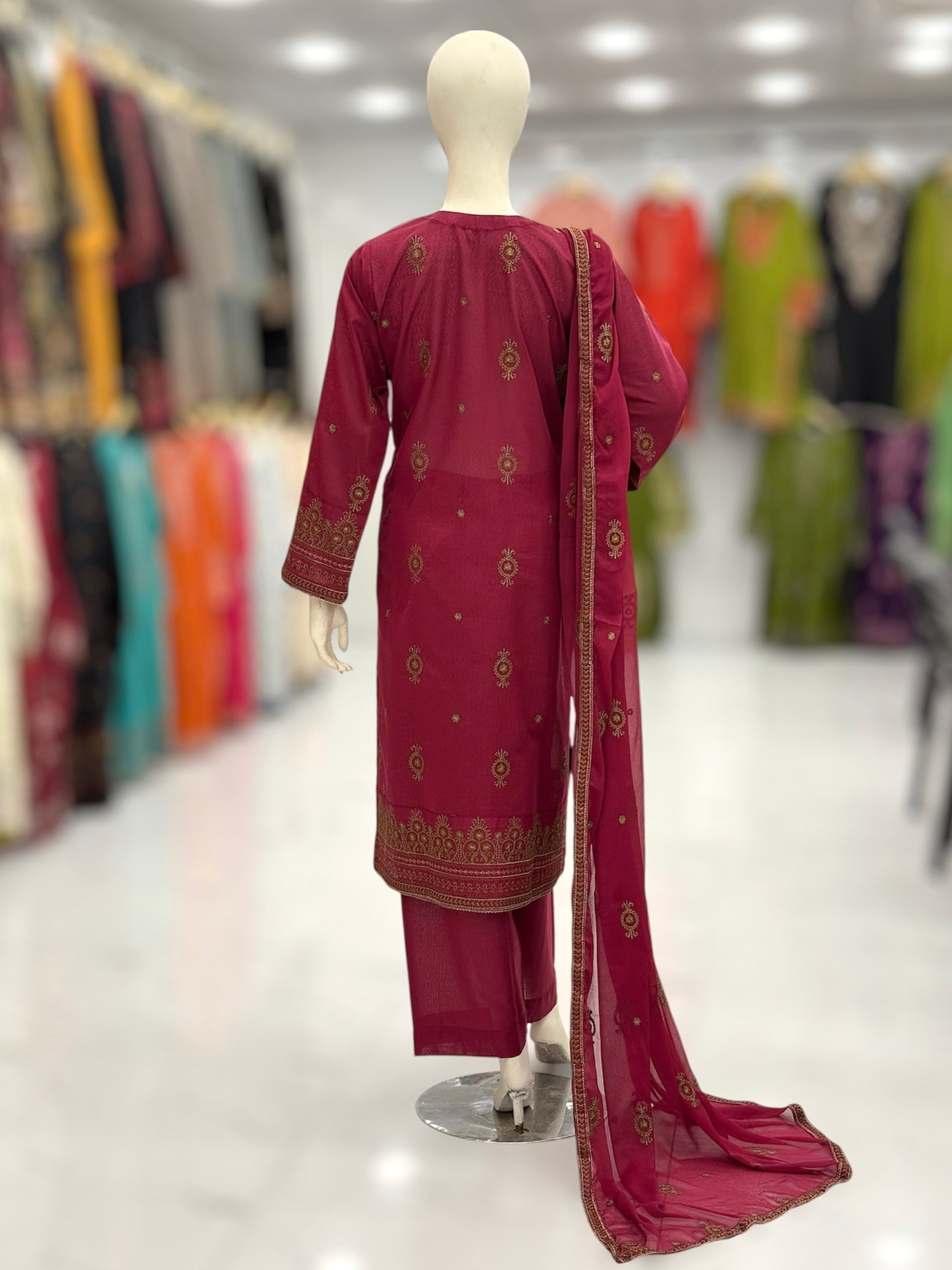 Sun Shine  Lawn Karandi K45-B | Stitched | 3 Piece