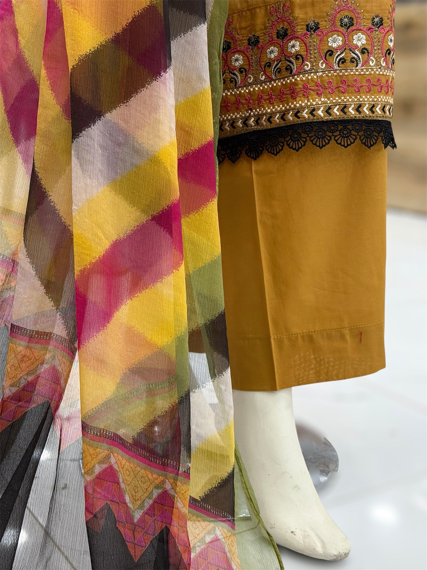 Sunshine Premium Lawn L43-B | Stitched | 3 Piece